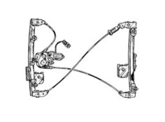 Recambio de elevalunas delantero derecho para seat ibiza (6k) referencia OEM IAM 106210101  