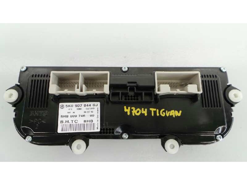Recambio de mando climatizador para volkswagen tiguan (5n2) excellence 4motion bluemotion referencia OEM IAM 5K0907044  E1-B6-3-