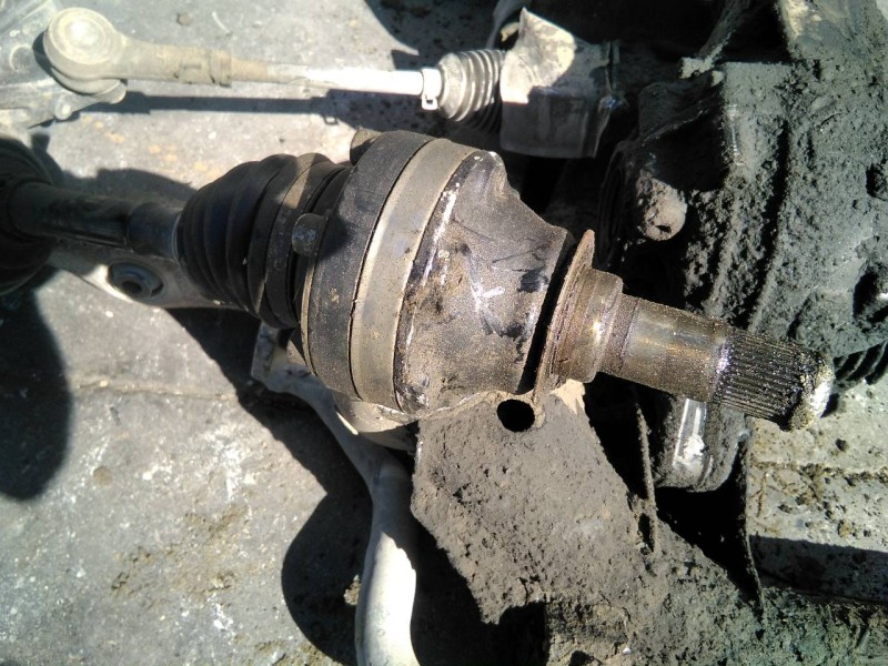 Recambio de transmision delantera derecha para volkswagen touareg (7la) tdi r5 referencia OEM IAM   PV-3-1