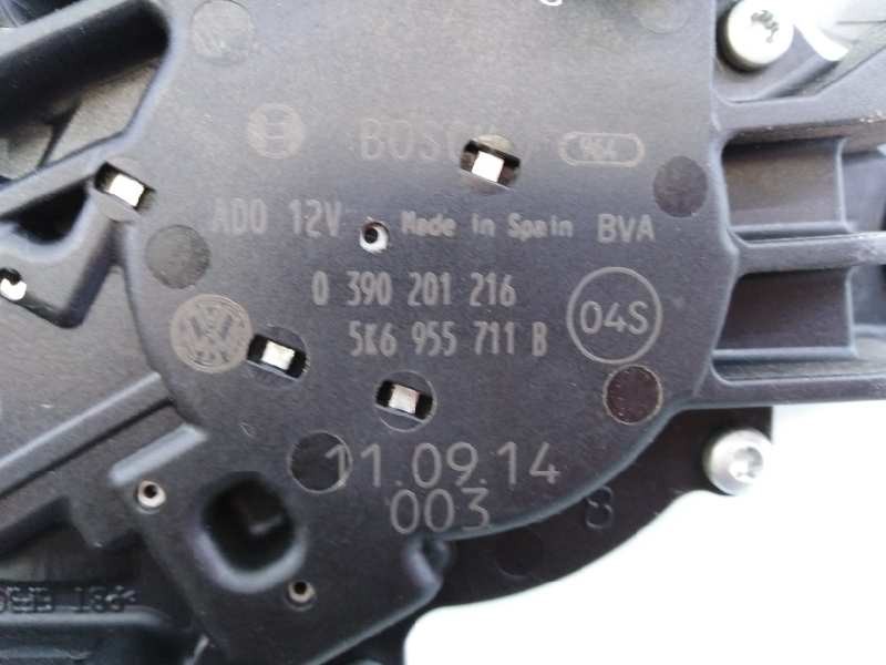 Recambio de motor limpia trasero para volkswagen golf vi (5k1) rabbit referencia OEM IAM 5K6955711B 0390201216 E1-B6-3-1