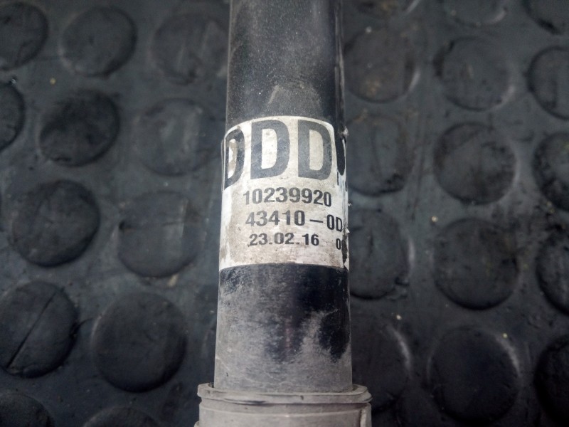 Recambio de transmision delantera derecha para toyota yaris city referencia OEM IAM 10239922  P1-A6-41