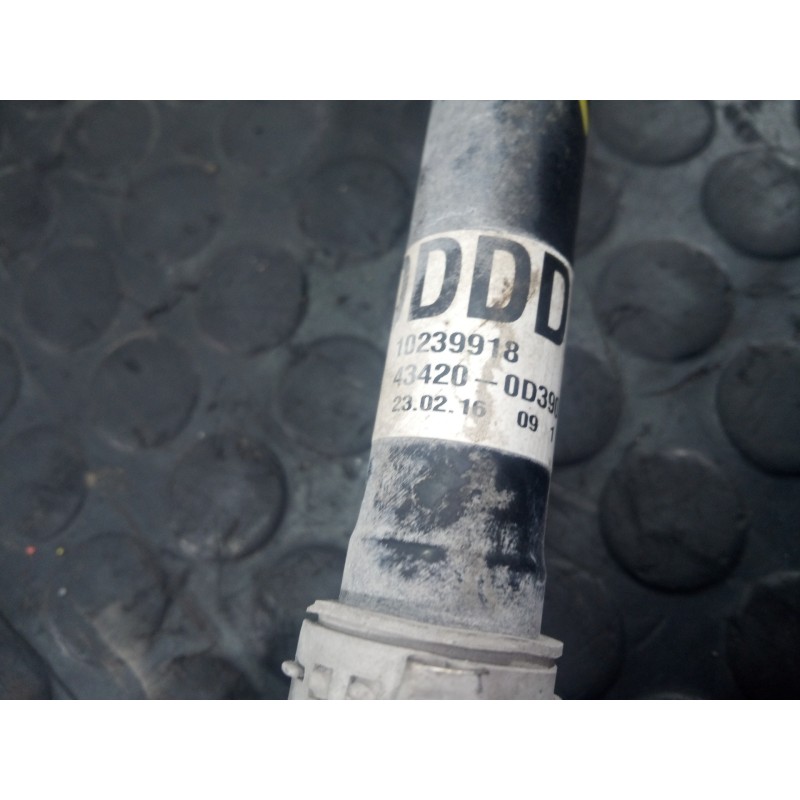 Recambio de transmision delantera izquierda para toyota yaris city referencia OEM IAM 434200D390  P1-A6-41