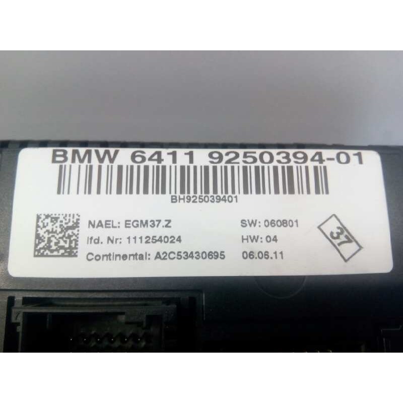 Recambio de mando climatizador para bmw x1 (e84) 2.0 turbodiesel cat referencia OEM IAM 6411925039501 51452991261 E1-A3-3-2