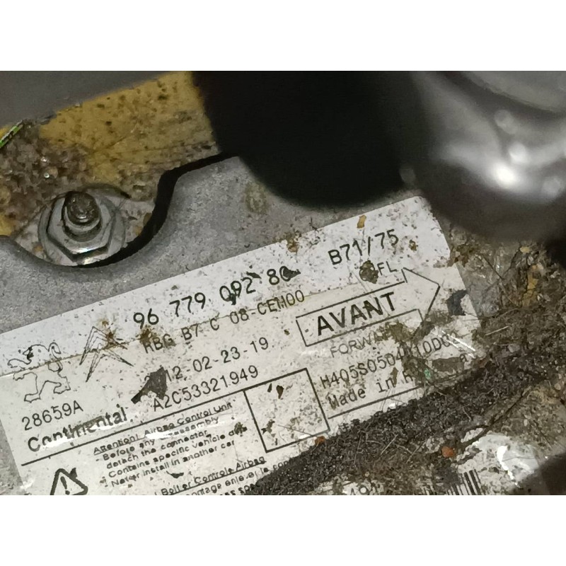 Recambio de kit airbag para citroën ds4 design referencia OEM IAM 9677909280  