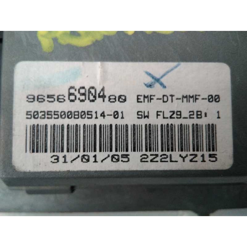 Recambio de pantalla multifuncion para citroën c4 berlina referencia OEM IAM 9656690480 2071C4 E3-B2-40-4