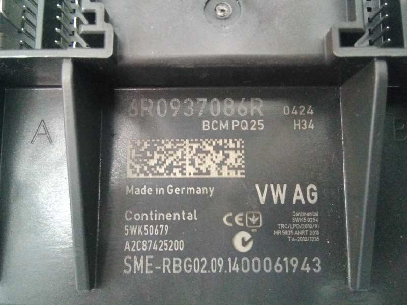 Recambio de modulo electronico para seat ibiza (6j5) referencia OEM IAM 6R0937086R 5WK50679 E2-A1-17-2