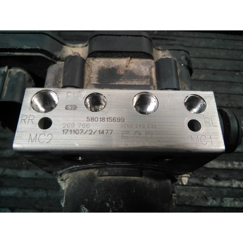 Recambio de abs para iveco daily ka caja cerrada 45c... batalla 3000 referencia OEM IAM 5801815699 0265243239 P3-A8-8-5