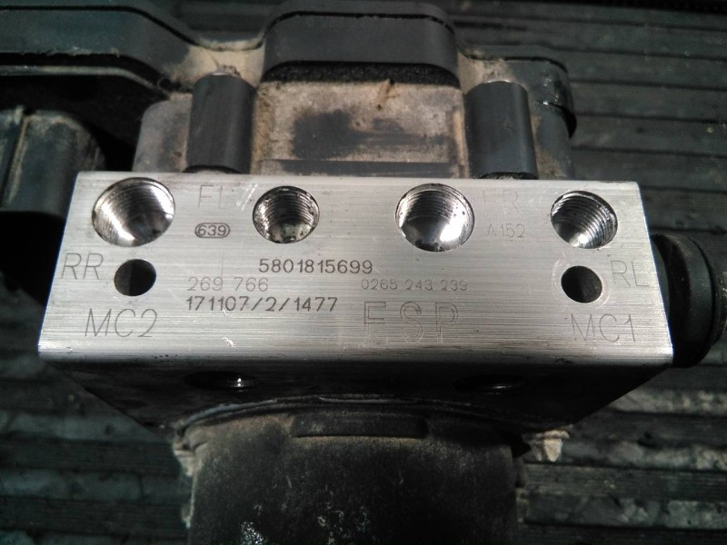 Recambio de abs para iveco daily ka caja cerrada 45c... batalla 3000 referencia OEM IAM 5801815699 0265243239 P3-A8-8-5