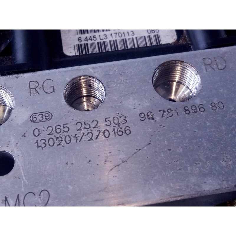 Recambio de abs para citroën ds5 desire hybrid4 referencia OEM IAM 9678189680 9804790480 P3-B8-27-4