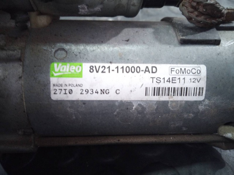 Recambio de motor arranque para ford fiesta (cb1) trend referencia OEM IAM 8V2111000AD  P3-A7-2-3