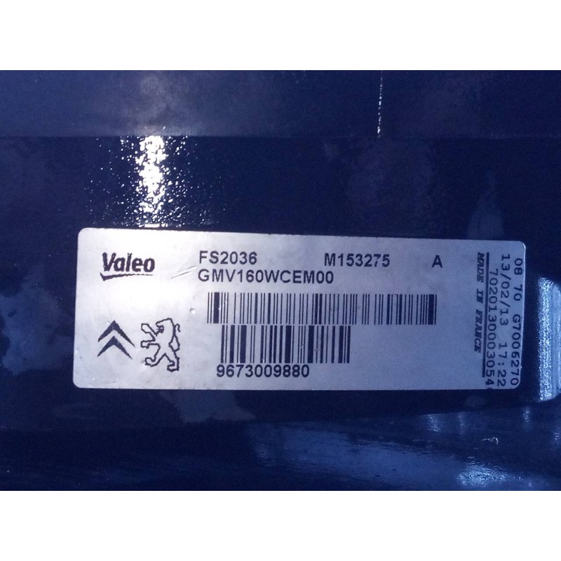 Recambio de electroventilador para citroën ds5 desire hybrid4 referencia OEM IAM 9673009880  P2-B8-23