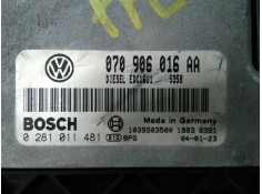 Recambio de centralita motor uce para volkswagen touareg (7la) referencia OEM IAM 070906016AA 0281011481 E2-A1-23-3 2