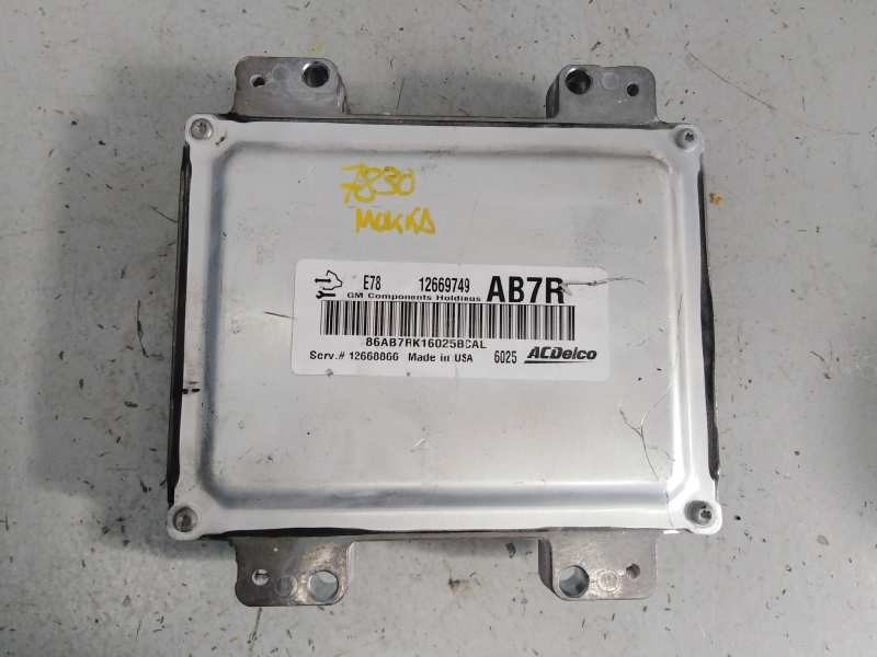 Recambio de centralita motor uce para opel mokka excellence referencia OEM IAM 12669749 86AB7RK16025BCAL E3-A5-23-2