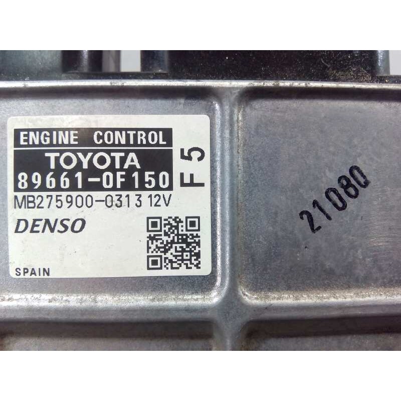 Recambio de centralita motor uce para toyota corolla (e15) premium referencia OEM IAM 896610F150 MB2759000313 E3-B2-4-1