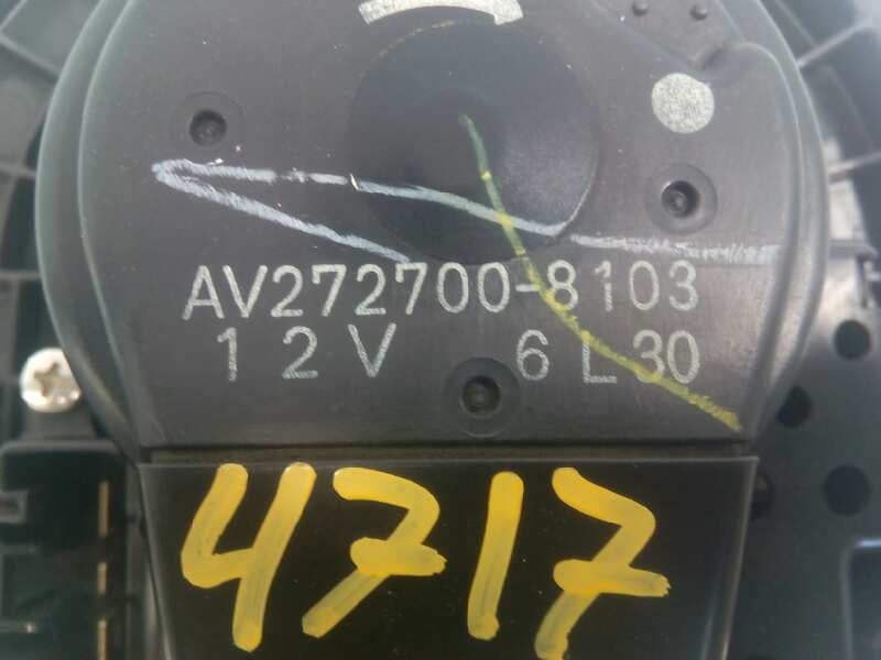 Recambio de ventilador calefaccion para toyota corolla (e15) premium referencia OEM IAM AV2727008103  E2-B4-9-2