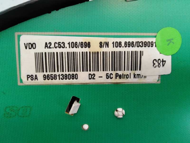 Recambio de cuadro instrumentos para peugeot 407 premium referencia OEM IAM 9658138080 A2C53010609 E3-B2-35-3