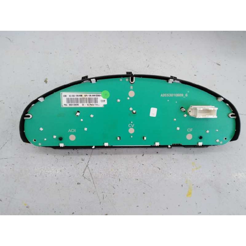 Recambio de cuadro instrumentos para peugeot 407 premium referencia OEM IAM 9658138080 A2C53010609 E3-B2-35-3