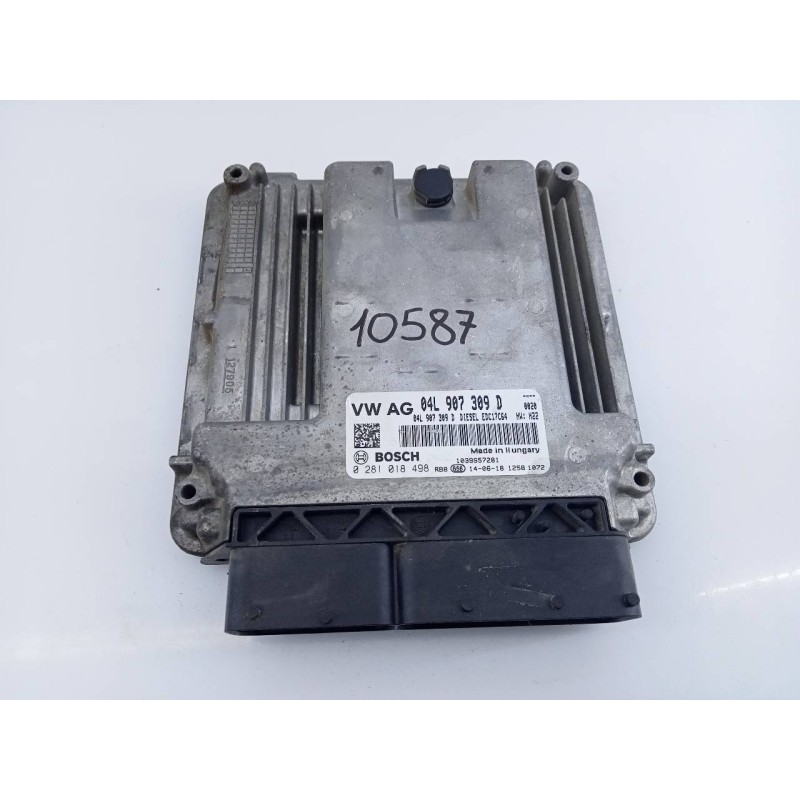 Recambio de centralita motor uce para seat leon st (5f8) style referencia OEM IAM 04L907309D 0281018498 