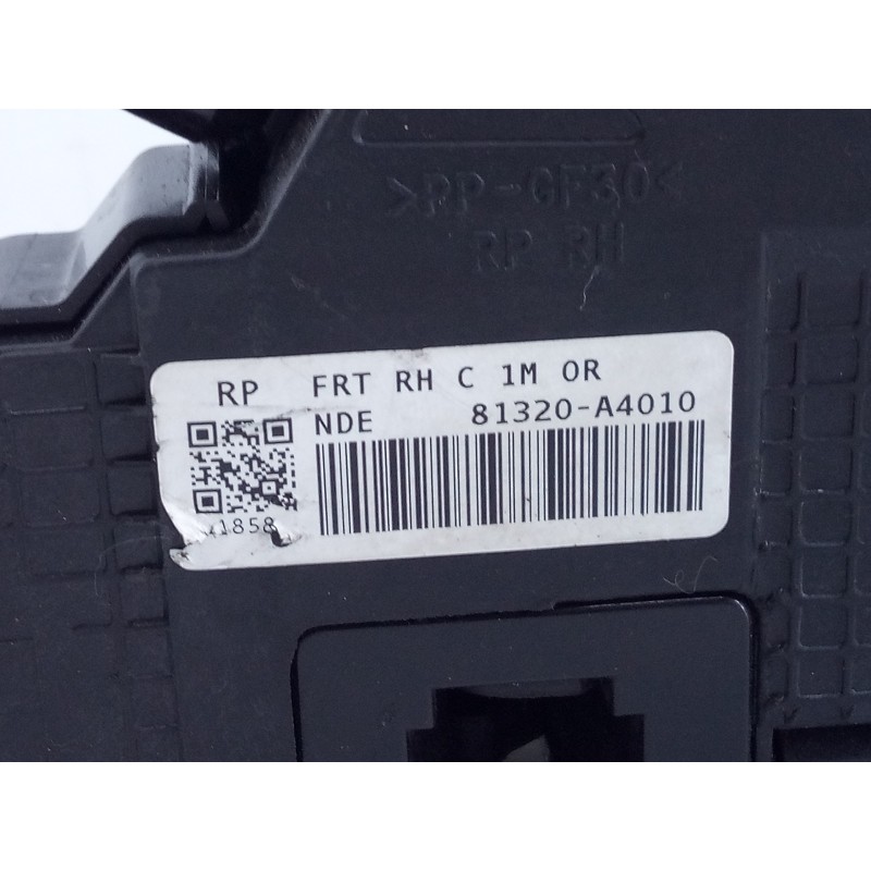 Recambio de cerradura puerta delantera derecha para kia carens ( ) drive referencia OEM IAM 81320A4010 A045035 E2-B5-5-2