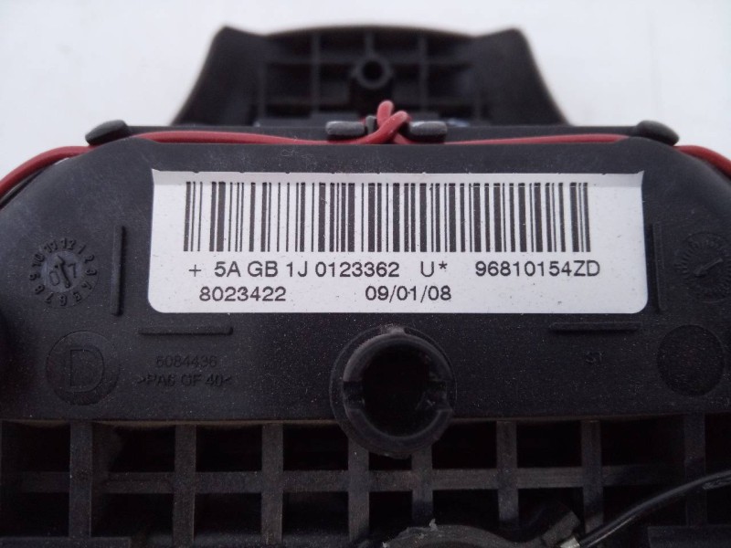 Recambio de airbag delantero izquierdo para peugeot 308 sport referencia OEM IAM 96810154ZD  E1-A4-47-1