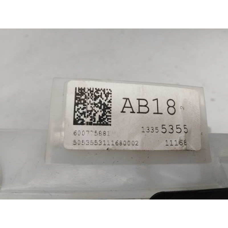 Recambio de cuadro instrumentos para opel astra j sports tourer selective referencia OEM IAM 600775881 13355355 E3-A5-24-2