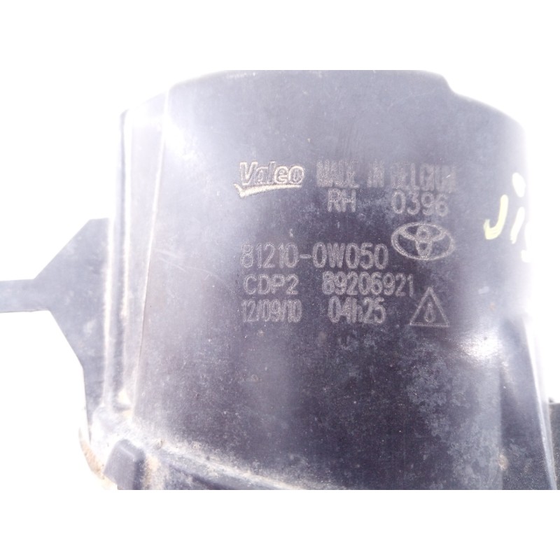 Recambio de faro antiniebla derecho para toyota land cruiser (j15) premium referencia OEM IAM 812100W050  E2-B4-60-1