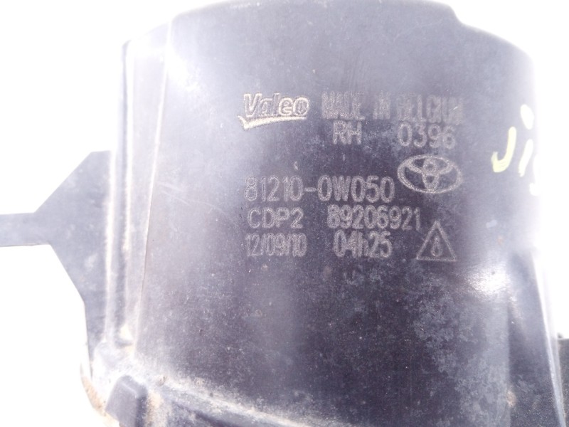 Recambio de faro antiniebla derecho para toyota land cruiser (j15) premium referencia OEM IAM 812100W050  E2-B4-60-1