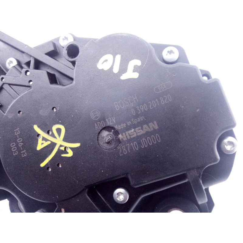 Recambio de motor limpia trasero para nissan qashqai (j10) acenta referencia OEM IAM 0390201820  E2-A4-44-2