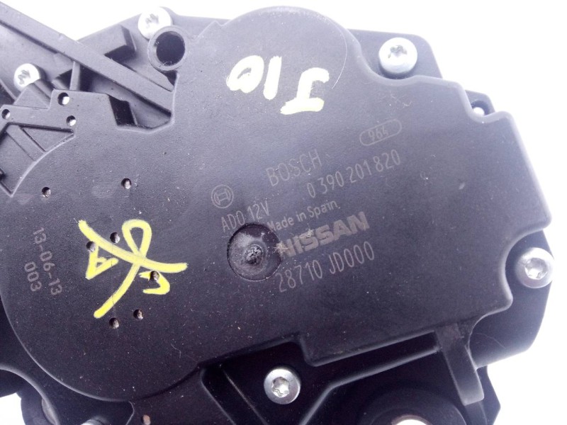 Recambio de motor limpia trasero para nissan qashqai (j10) acenta referencia OEM IAM 0390201820  E2-A4-44-2