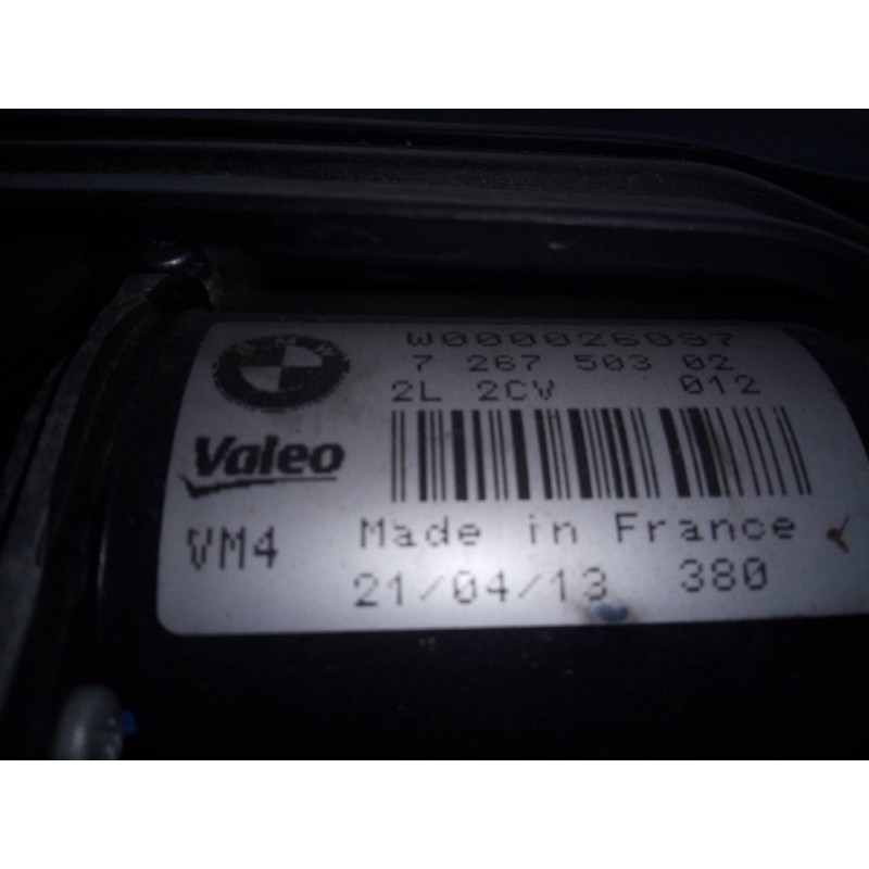 Recambio de motor limpia delantero para bmw serie 3 touring (f31) 318d referencia OEM IAM 726750302  