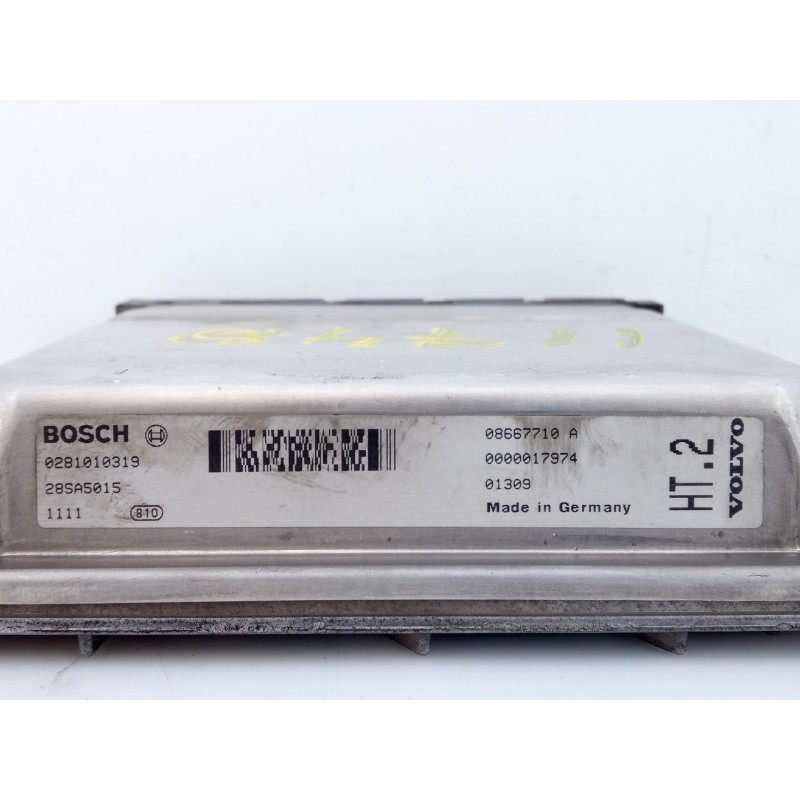 Recambio de centralita motor uce para volvo s60 berlina 2.4 d referencia OEM IAM 08667710A 0281010319 E3-B5-43-2