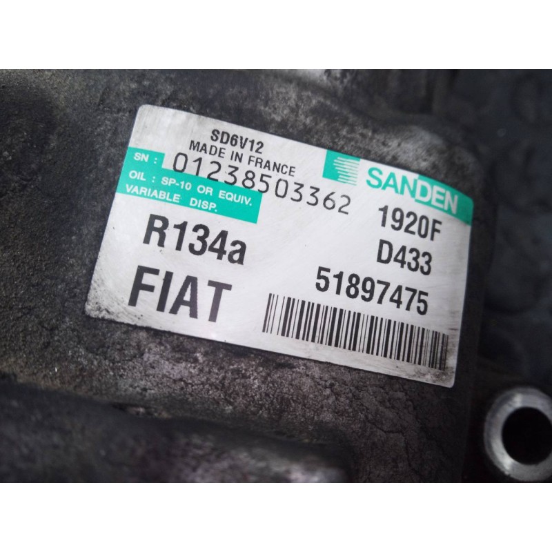 Recambio de compresor aire acondicionado para mitsubishi l 200 (ka0/kb0) inform doppelkabine 4wd referencia OEM IAM 01238503362 