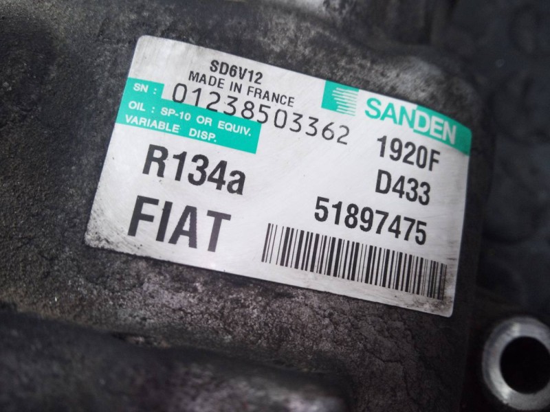 Recambio de compresor aire acondicionado para mitsubishi l 200 (ka0/kb0) inform doppelkabine 4wd referencia OEM IAM 01238503362 