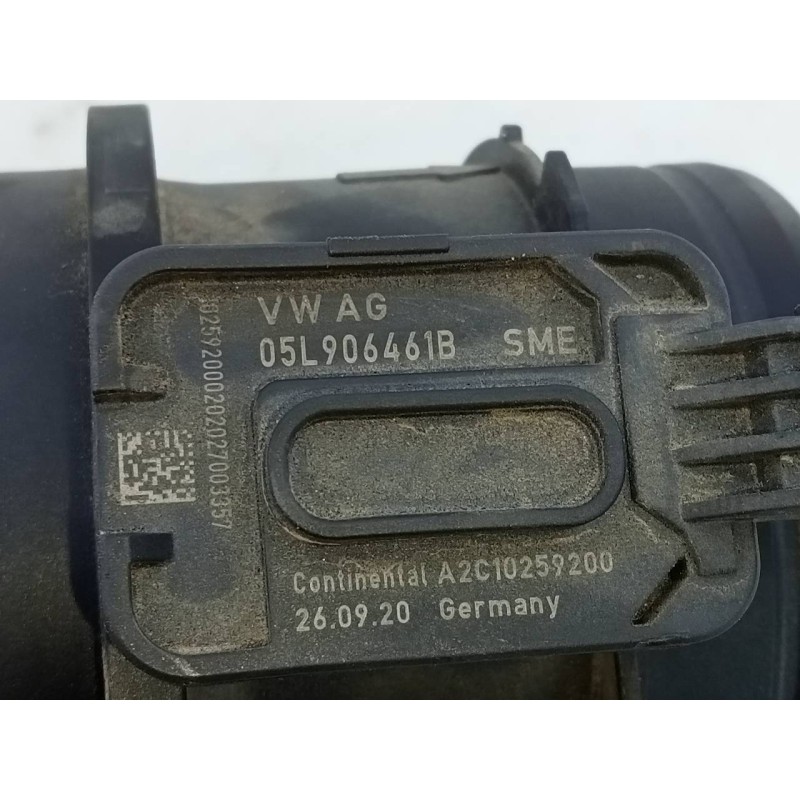 Recambio de caudalimetro para volkswagen tiguan advance bmt referencia OEM IAM 05L906461B  E2-A1-39-3