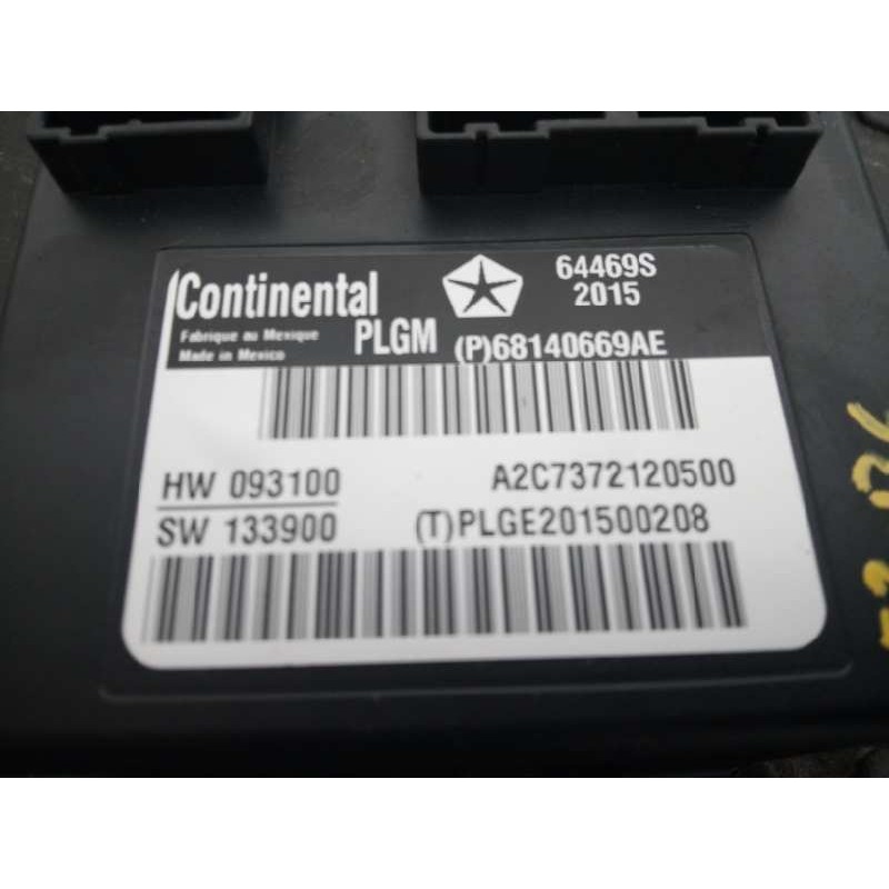 Recambio de modulo electronico para jeep gr.cherokee (wk) 3.0 crd summit referencia OEM IAM 68140669AE HW093100 E3-B6-21-2