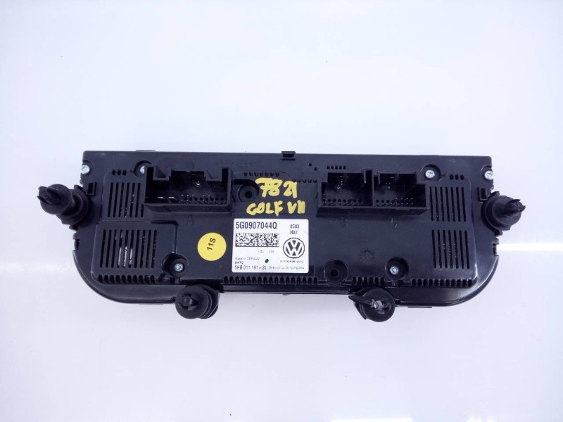 Recambio de mando climatizador para volkswagen golf vii lim. (5g1) comfortline bluemotion referencia OEM IAM 5G0907044Q  E2-A1-2