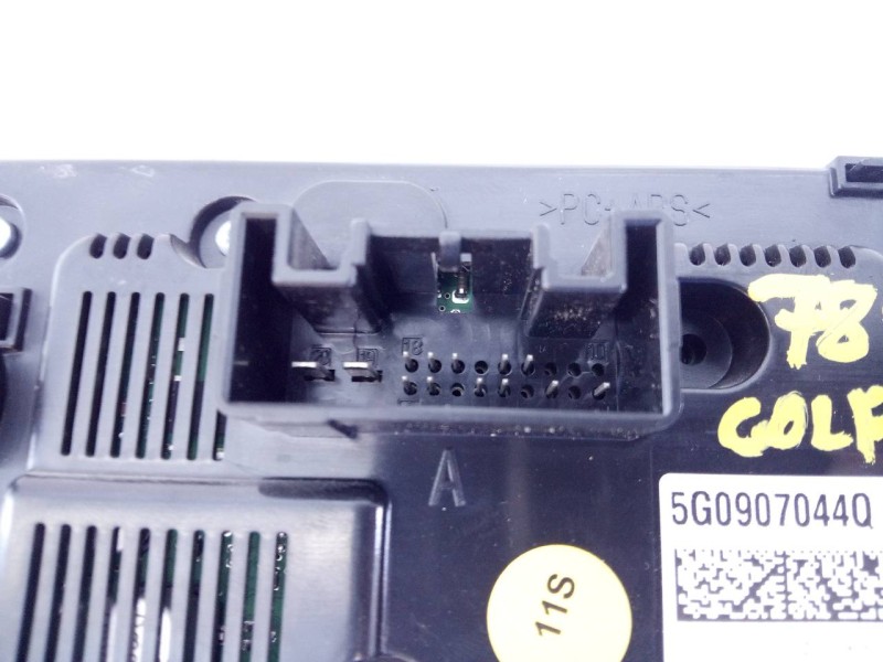 Recambio de mando climatizador para volkswagen golf vii lim. (5g1) comfortline bluemotion referencia OEM IAM 5G0907044Q  E2-A1-2