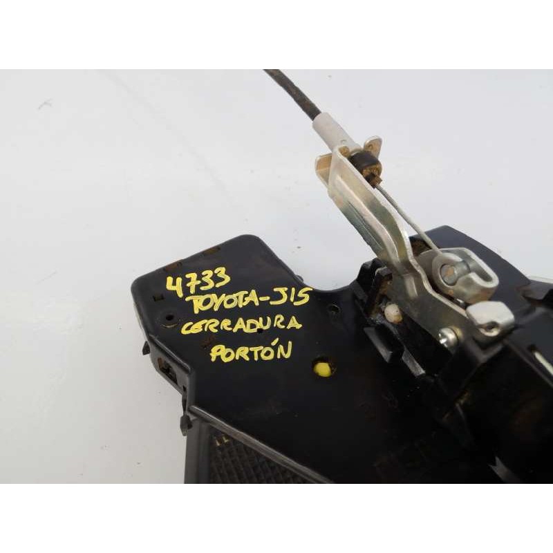 Recambio de cerradura maletero / porton para toyota land cruiser (j15) gx referencia OEM IAM 20112158 20112158 E2-B4-5-2