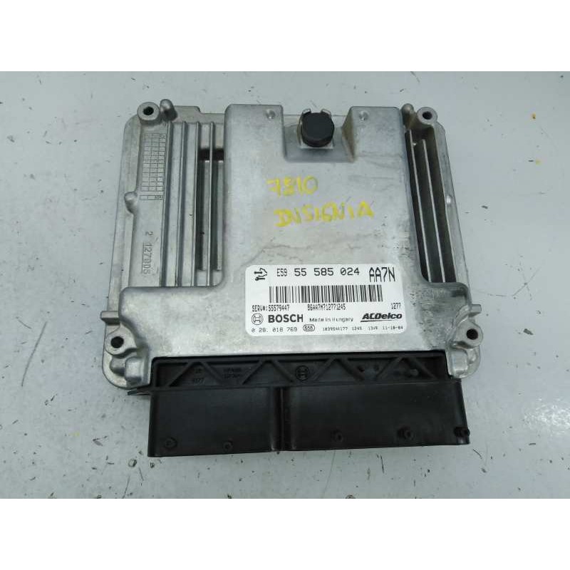 Recambio de centralita motor uce para opel insignia berlina selective referencia OEM IAM E5955585024 0281018769 E3-A5-24-1