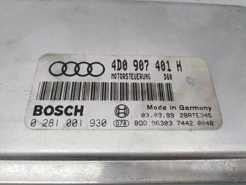 Recambio de centralita motor uce para audi a8 (d2) 2.5 tdi referencia OEM IAM 4D0907401H 0281001930 E2-A1-5-3