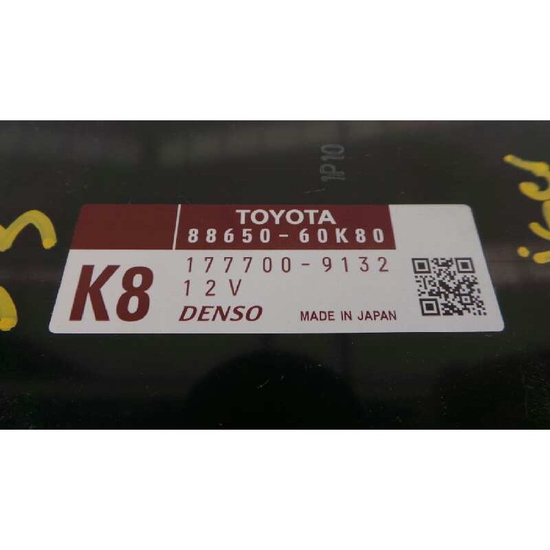 Recambio de centralita aire acondicionado para toyota land cruiser (j15) gx referencia OEM IAM 8865060K80 1777009132 E2-B4-4-2