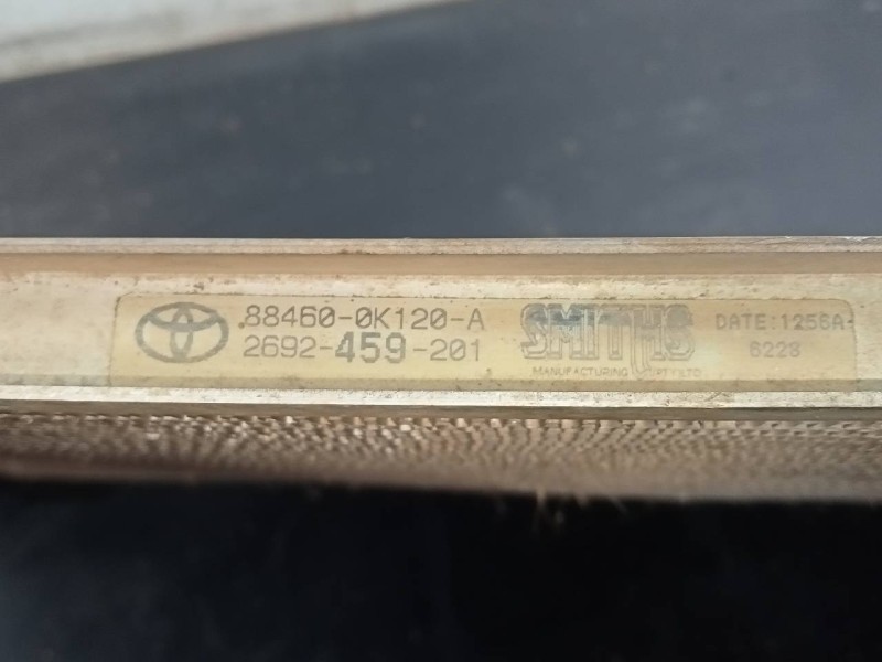 Recambio de condensador / radiador aire acondicionado para toyota hilux (kun) double cab 4x4 referencia OEM IAM 884600K120A  P2-