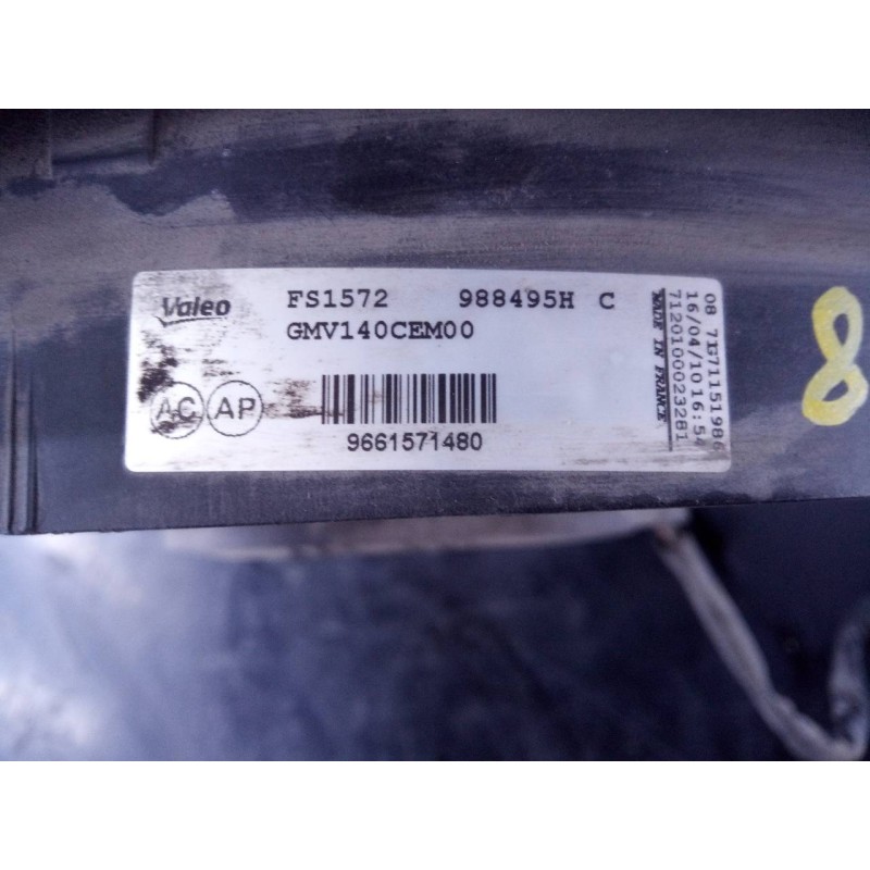 Recambio de electroventilador para peugeot 308 access referencia OEM IAM 9661571480 988495HC P2--B8-8