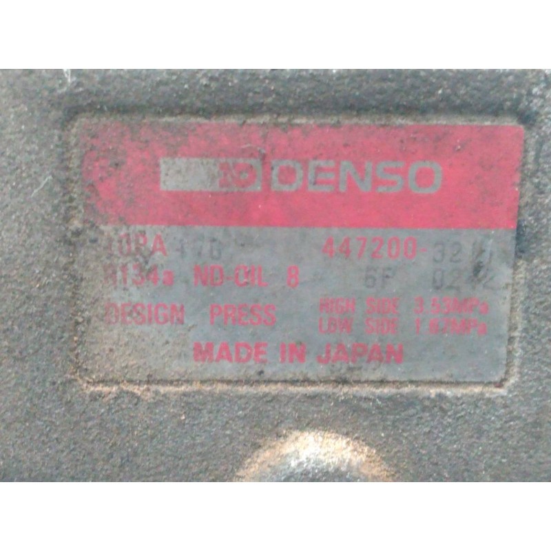 Recambio de compresor aire acondicionado para bmw serie 5 berlina (e34) 525tds referencia OEM IAM 4472003210  P3-A3-5-2