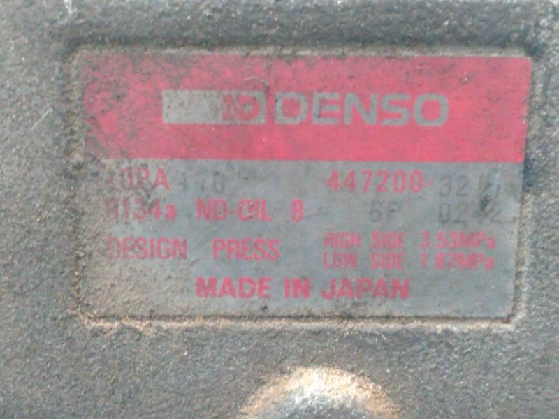 Recambio de compresor aire acondicionado para bmw serie 5 berlina (e34) 525tds referencia OEM IAM 4472003210  P3-A3-5-2