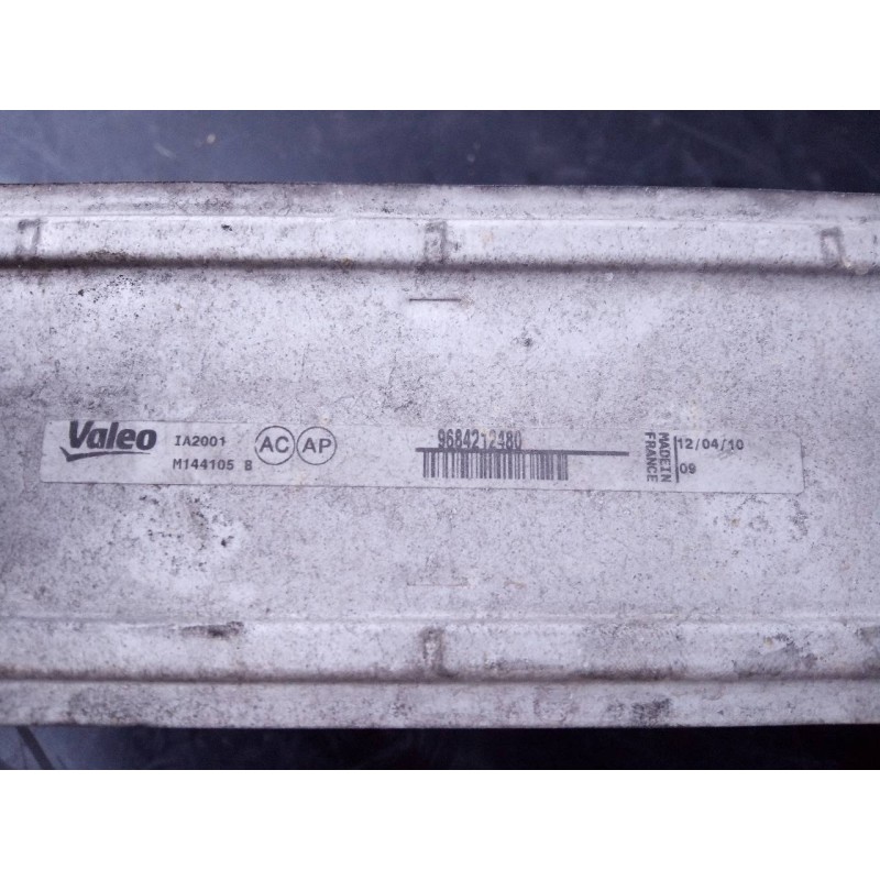 Recambio de intercooler para peugeot 308 access referencia OEM IAM 9684212480 M1441058 P2-B10-1