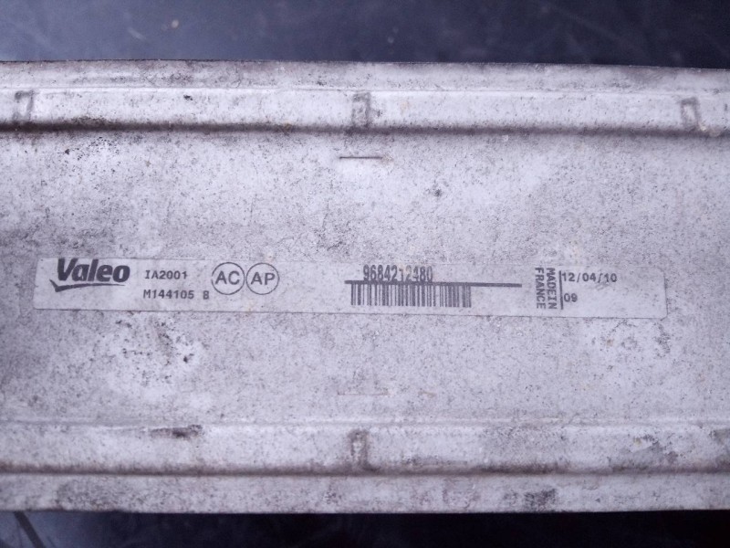 Recambio de intercooler para peugeot 308 access referencia OEM IAM 9684212480 M1441058 P2-B10-1