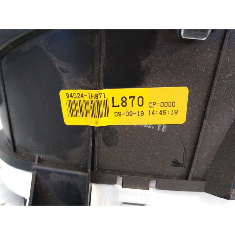 Recambio de cuadro instrumentos para kia cee´d active referencia OEM IAM 940241H871  E3-A3-34-1