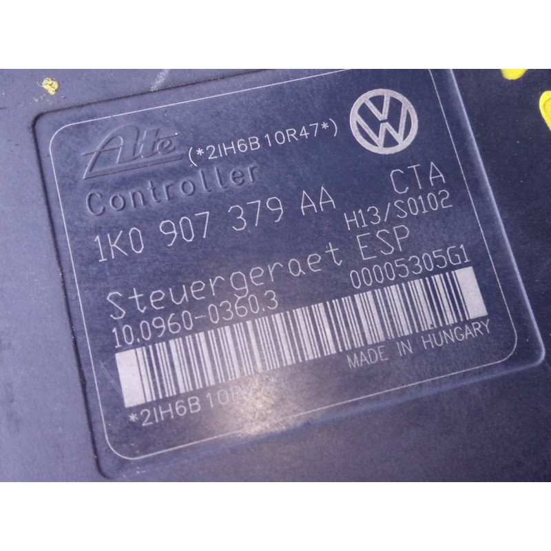 Recambio de abs para volkswagen touran (1t2) advance referencia OEM IAM 1K0614517T 1K0907379AA P3-B8-17-3