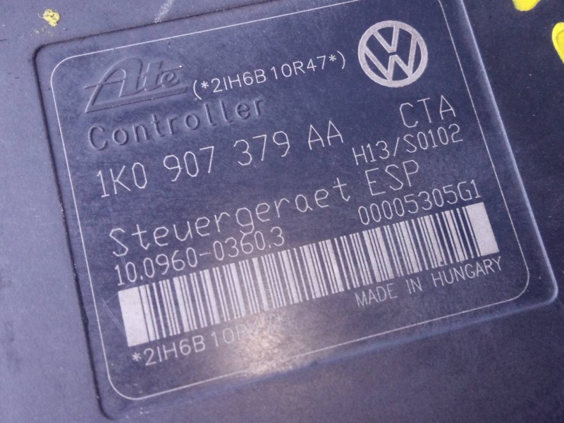 Recambio de abs para volkswagen touran (1t2) advance referencia OEM IAM 1K0614517T 1K0907379AA P3-B8-17-3